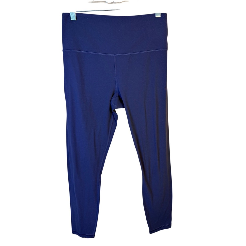 Athleta Ultra High Rise Elation 7/8 Tight Leggings Blue Gray Womens Size M